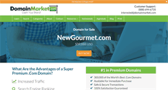 Desktop Screenshot of newgourmet.com